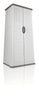 Suncast Gray Plastic Vertical Storage Shed 2 W x 2 D ft. with Floor Kit