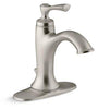 Kohler Brushed Nickel Bathroom Faucet 4 in.