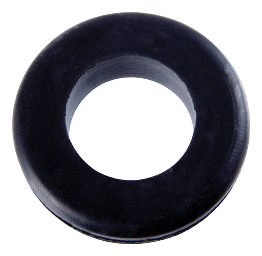 Jandorf Black Insulating Rubber Grommet 3/8 D x 1-3/8 Dia. in.