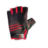Zero Friction Men's Universal Fit Work Gloves Black/Red One Size Fits Most 1 pair
