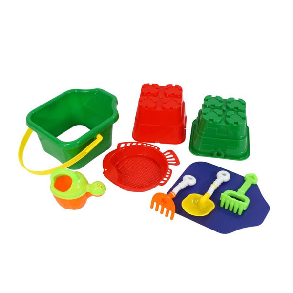 Kit de construcción de castillos de arena de plástico para deportes acuáticos (paquete de 6)