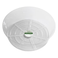 Crescent Garden 3.7 in. H X 12 in. D Plastic Plant Saucer Clear (Pack of 50)
