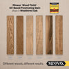 Minwax Wood Finish Semi-Transparent Weathered Oak Oil-Based Oil Wood Stain 1 Qt.