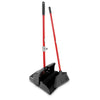 Libman 10 in. W Stiff Recycled PET Broom with Dustpan