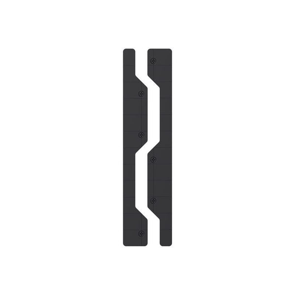 Gator Magnetics Edge Caps Black Metal/Steel Drywall Garage Kit 2 pk
