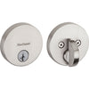 Kwikset SmartKey Satin Nickel Zinc Single Cylinder Deadbolt