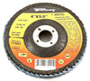 Forney 4 in. D X 5/8 in. Zirconia Aluminum Oxide Flap Disc 36 Grit 1 pc