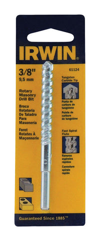 Irwin 3/8 in. X 4 in. L Carbide Tipped Rotary Drill Bit 1 pc
