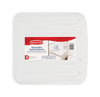 Rubbermaid 1.3 in. H x 15.3 in. W x 14.3 in. L Plastic Dish Drainer White (Pack of 6)