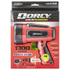 Dorcy 1300 lumens Black/Red LED Spotlight +Power Bank 4400 mAh Lithium Ion Battery