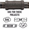 Bk Products 3/4 In. Fpt  X 3/8 In. Dia. Fpt Black Malleable Iron Reducing Coupling