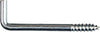 National Hardware Zinc-Plated Silver Steel 1 in. L Square Bend Hook 1 lb 12 pk - Deal of The Week
