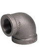 Bk Products 1 In. Fpt  X 3/4 In. Dia. Fpt Black Malleable Iron Reducing Elbow