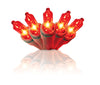 Celebrations Incandescent Mini Red 100 ct String Christmas Lights 20 ft.