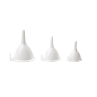 Fox Run White 4.5 in. H Plastic Funnel Set
