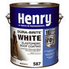 Henry Dura-Bright Smooth White Elastomeric Roof Coating 0.9 gal. (Pack of 4)