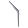 Hampton Gray Steel Shelf Support 18 Ga. 12 in. L 100 lb (Pack of 10)