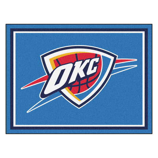 NBA - Oklahoma City Thunder 8ft. x 10 ft. Plush Area Rug