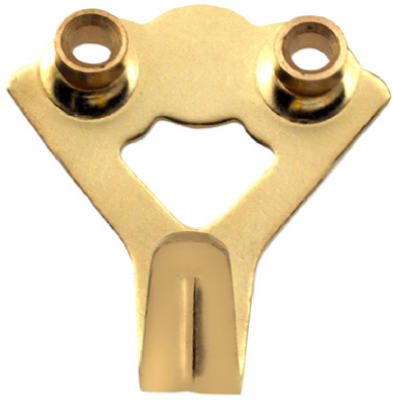 Ook Brass-Plated Gold Brick Picture Hanger 100 lb 1 pk
