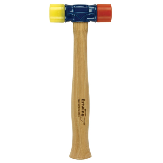 Estwing 12 oz. Double-Face Soft Hammer Hickory Handle