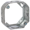 Raco 15.5 cu in Octagon Steel 2 gang Extension Ring Silver