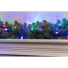 Celebrations Platinum 14 in. D X 9 ft. L LED Prelit Multicolored Mixed Pine Christmas Garland