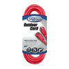 Coleman Cable Outdoor 25 ft. L Red Extension Cord 14/3