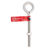 Hampton 5/16 in. X 5 in. L Stainless Stainless Steel Eyebolt Nut Included (Pack of 5)