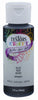 Rust-Oleum Testors Craft Matte Black Water-Based Paint Interior 2 oz