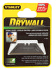 Stanley Steel Utility Drywall Replacement Blade 2-7/16 in. L (Pack of 10)