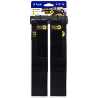 Wrap-It Super Stretch 12 in. L Black Polypropylene Cord Wrap