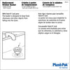 Plumb Pak 3-1/2 in. D Silver Stainless Steel Strainer Basket - Deal of The Week