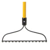 Home Plus 61 in. 14 Tine Steel Bow Rake Fiberglass Handle
