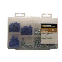 Hillman 3/8 in. Dia. x 1 in. L Plastic/Stainless Steel Pan Head Anchor Kit 213 pk (Pack of 6)