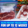 Ziploc Freezer Bag 38 pk Clear (Pack of 9)