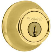 660 3 SMT RCAL RCS K3 1-Cyl Deadbolt - Polished Brass