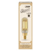 Feit Electric Amber Clear  Vintage T8 E12 Candelabra Base LED Bulb 40W 120V 300 lm. 2100K