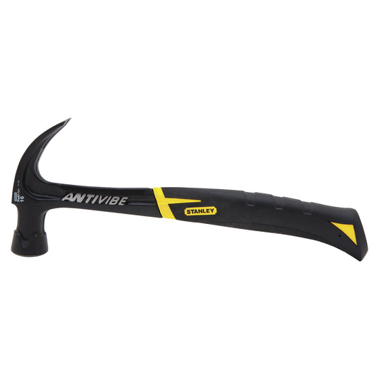 Stanley FatMax 16 oz Smooth Face Nailing Curved Claw Hammer 5-1/2 in. Steel Handle