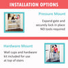 North States Gray 26 in. H X 26-42 in. W Plastic Child Safety Gate