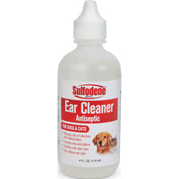 Sulfodene Antiseptic Ear Cleaner for Dogs and Cats Soothing Aloe Vera Formula 4 oz