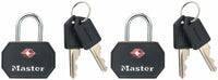 Master Lock 15/16 in. H X 5/8 in. W X 1-1/4 in. L Vinyl Covered Steel Pin Tumbler Luggage Lock - Deal of The Week