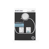 Better Living Stick N Lock Plus Chrome Silver Toilet Paper Holder
