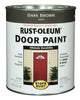 Rust-Oleum Stops Rust Satin Oil Base Door Paint Exterior and Interior 1 qt