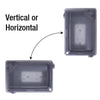 Sigma Engineered Solutions Rectangle Plastic 1 gang 5.98 in. H X 4.02 in. W Weatherproof Cover (Pack of 6)