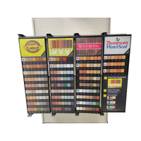 Rapid Displays 36 in. H X 48 in. W Assorted Swinging Panel Display Upright Shelf Display Metal/Styre