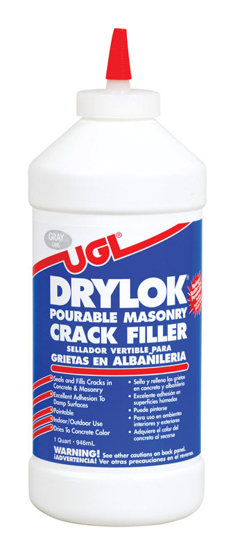 UGL DRYLOK Gray Masonry Crack Filler 1 qt. (Pack of 6)