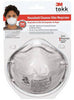 3M R95 Household Cleaner Half Face Respirator White 1 pc