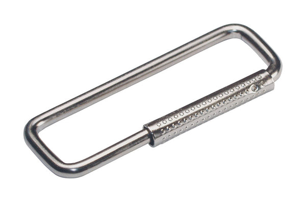 Anillas partidas/anillas para cable de metal plateado Hillman para llavero (paquete de 5) - Oferta de la semana