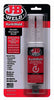 Automotive Epoxy Syringe 25 ml.JB Weld 2424 PSI Dark Grey KwikWeld Quick-Setting Steel Reinforced 