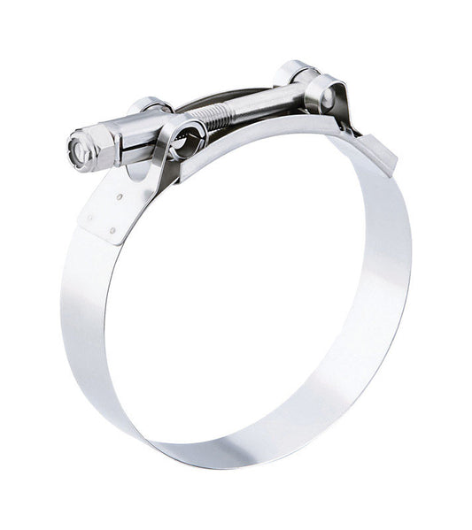 Breeze  1.88 in. to 2.19 in. T-Bolt Clamp  Stainless Steel Band